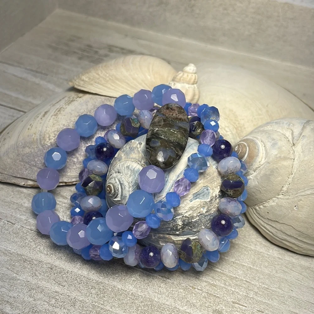 Llanite & crystal set - Picture 2 of 8